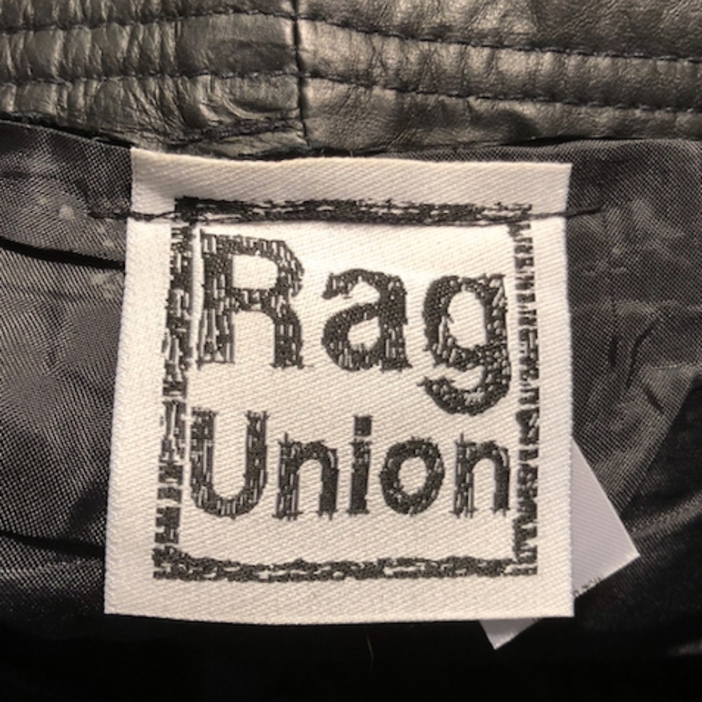 Vintage Rag Union High Waisted Leather Shorts - Picture 6 of 6